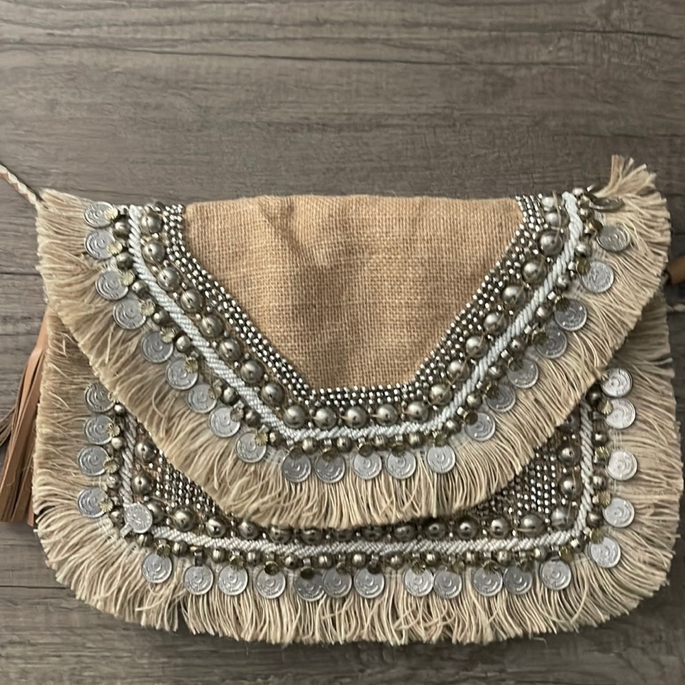 NWOT Sashi Leela Clutch